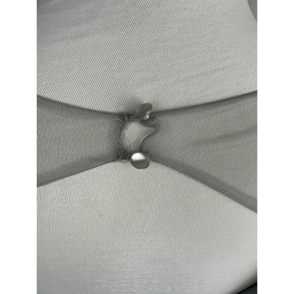 Dekolte Beaded Lace Sequin Evening Gown Mermaid Illusion Cape Sleeve Formal 42 - Picture 16 of 16